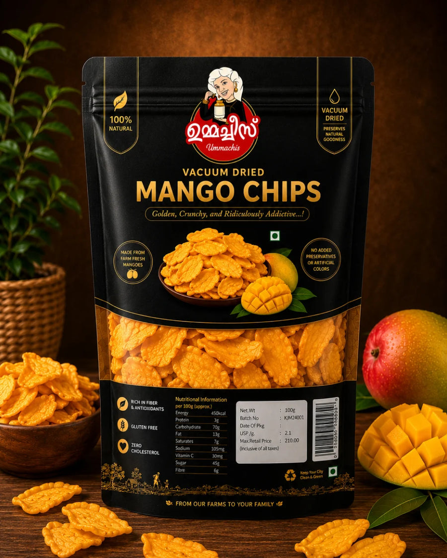 Mango Chips (Vacuum Dried)