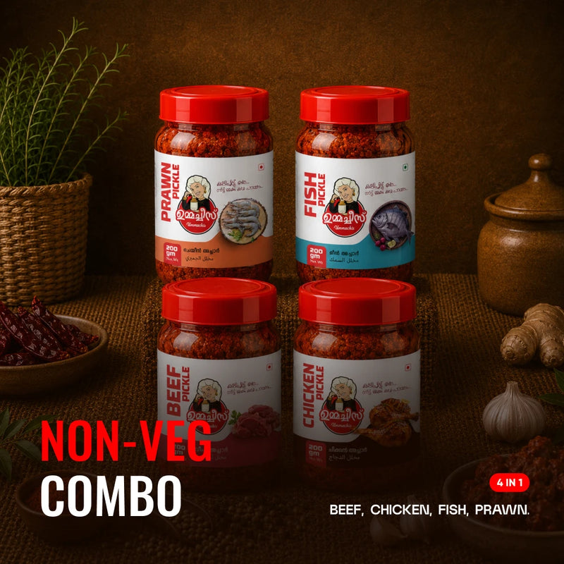Ummachi’s Pickle Non-Veg Combo (4 in 1)